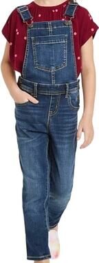 Cat & Jack Super Stretch Overalls Denim Bib & Brace Coverall Blue Medium
